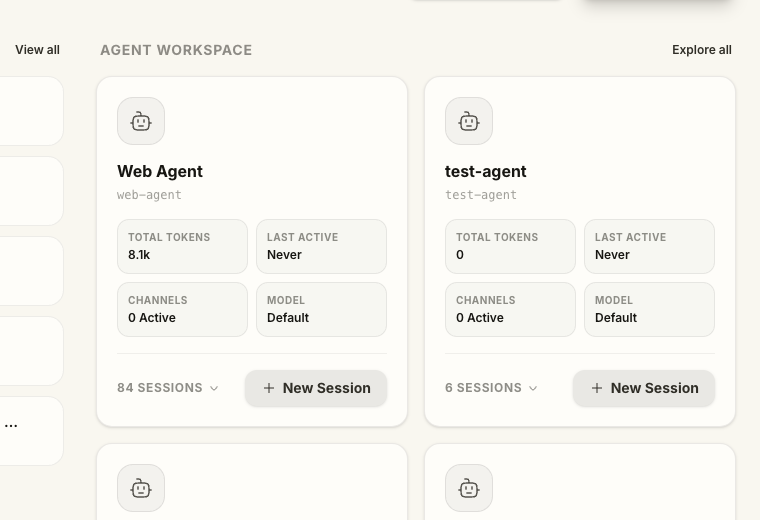 Supen workspace canvas detail